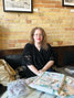 Blyth-based artist Kelly Stevenson